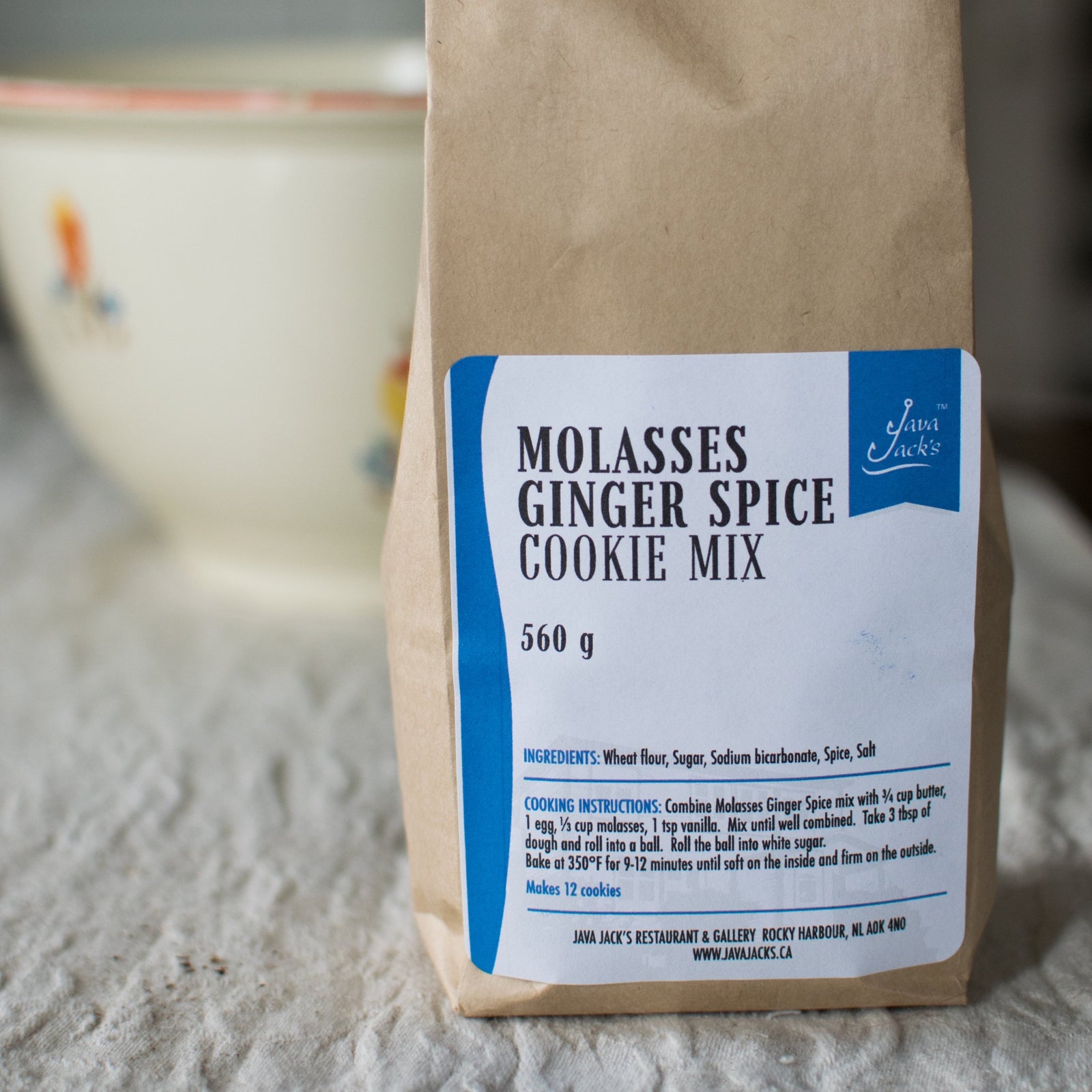 Molasses Ginger Spice Cookie Mix