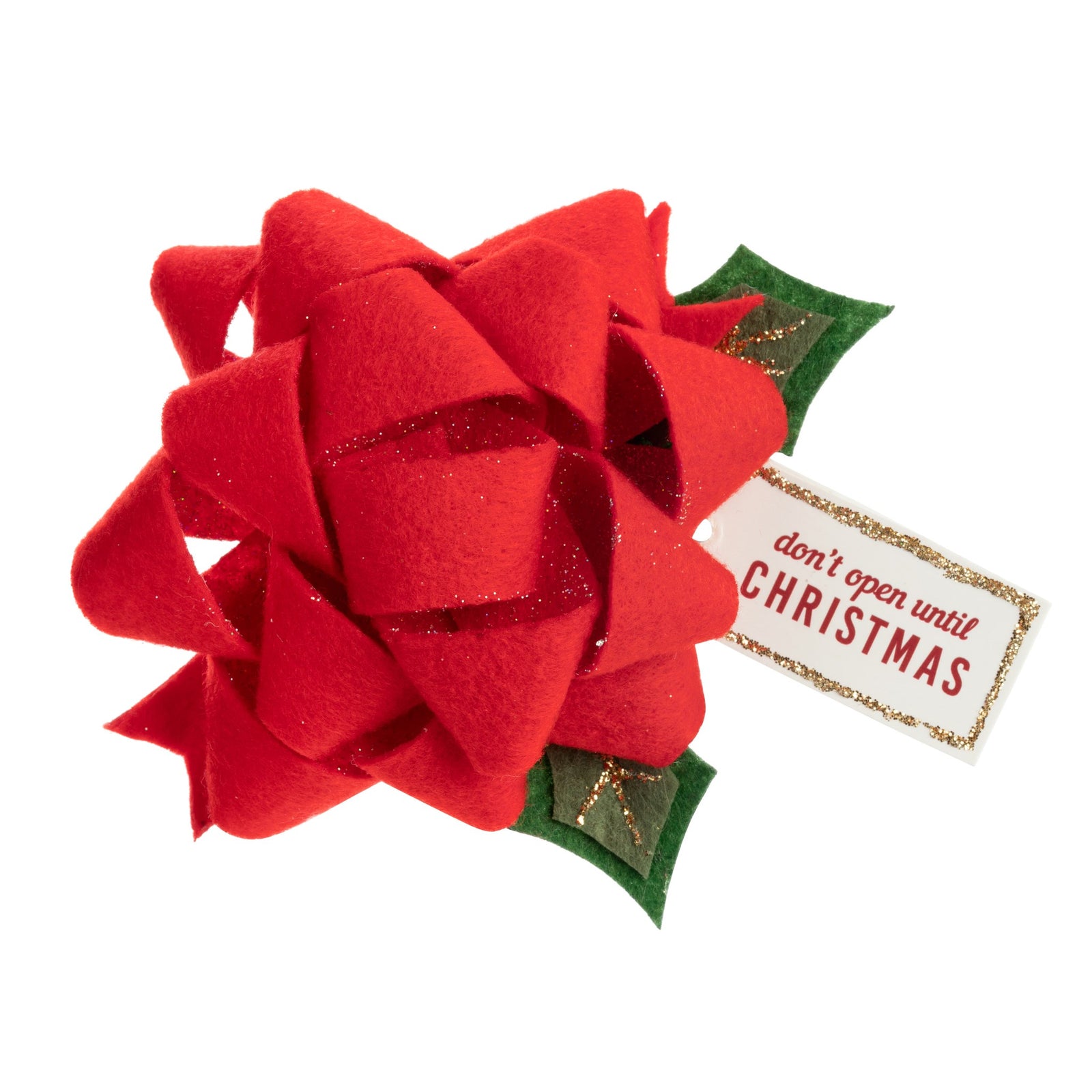Christmas Bow Lapel Pin