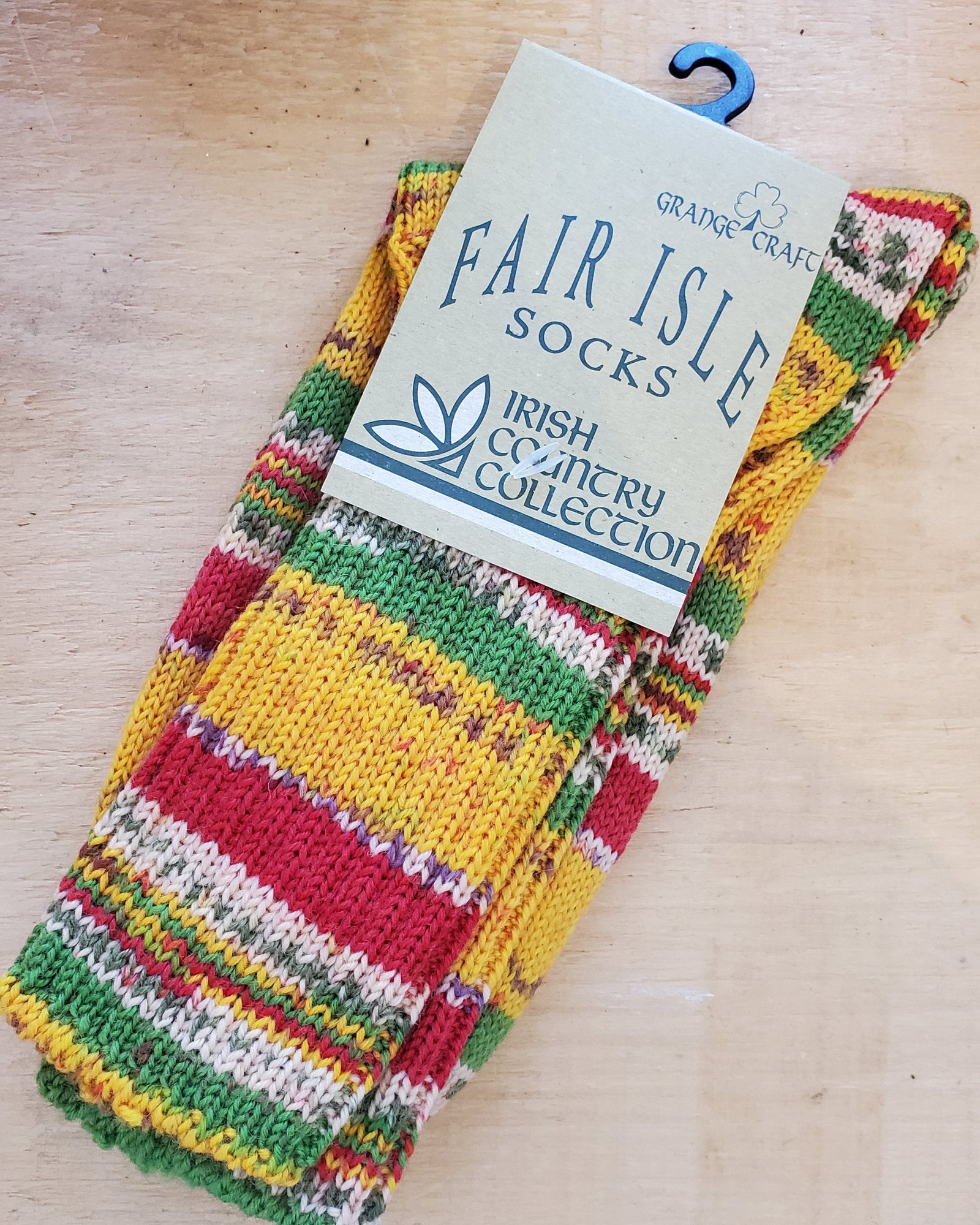 Ladies Fair Isles Socks - Orla