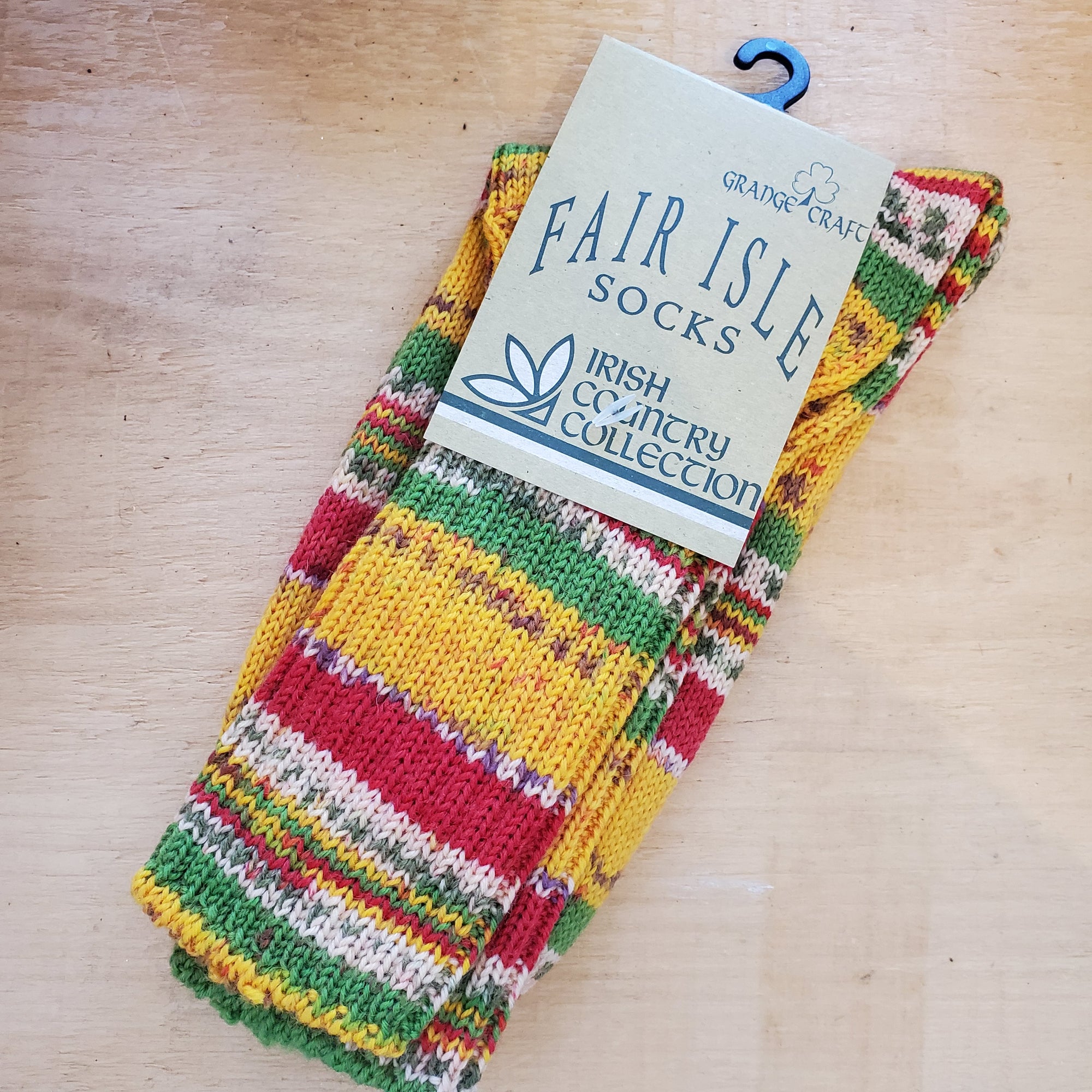 Ladies Fair Isles Socks - Orla