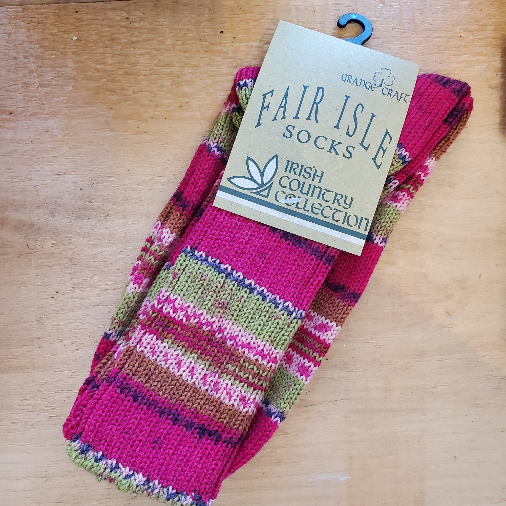 Ladies Fair Isles Socks - Rowan