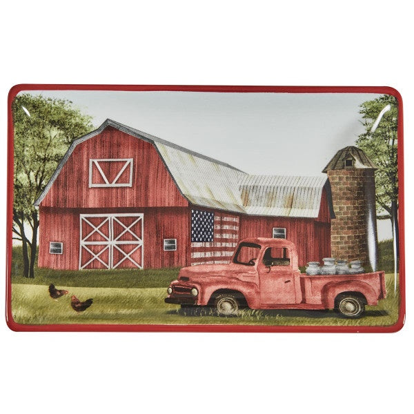 Life on the Farm Spoon Rest