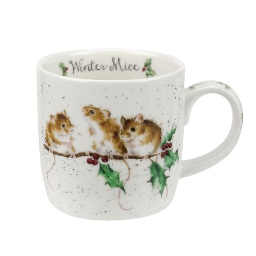 Winter Mice - 11oz Bone China Mug