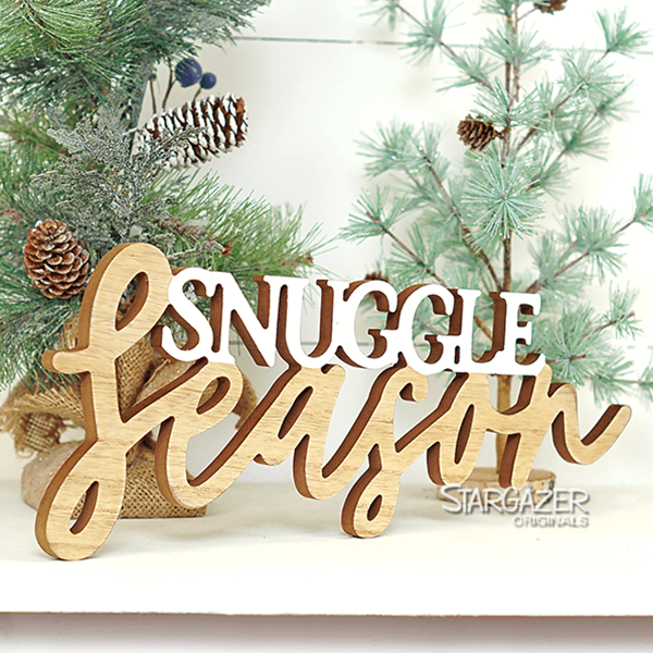 Snuggle Season Wood Cutout