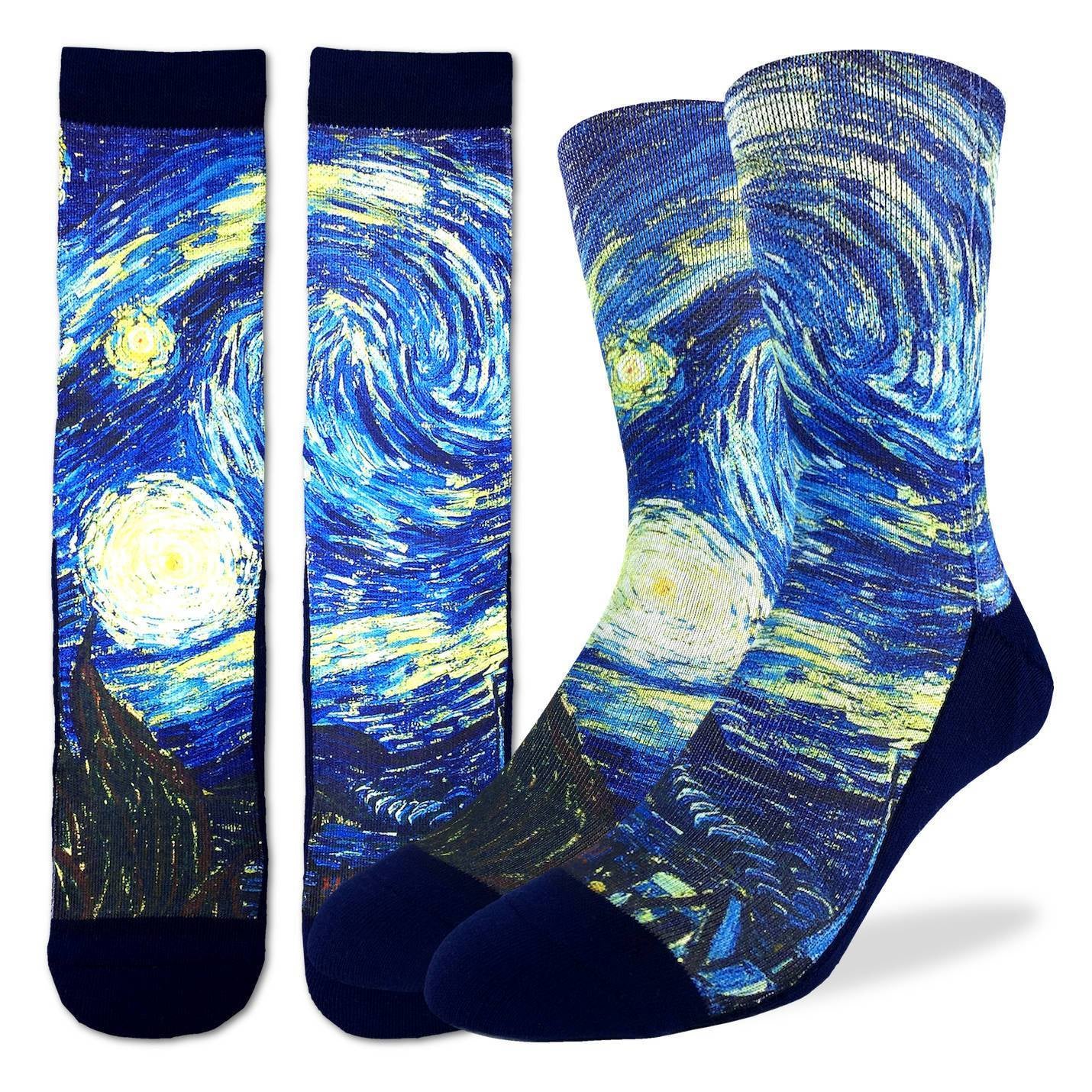 Starry Night Socks (Size 8-13)
