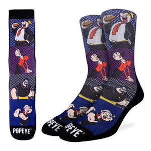 Popeye Socks - Good Luck Sock