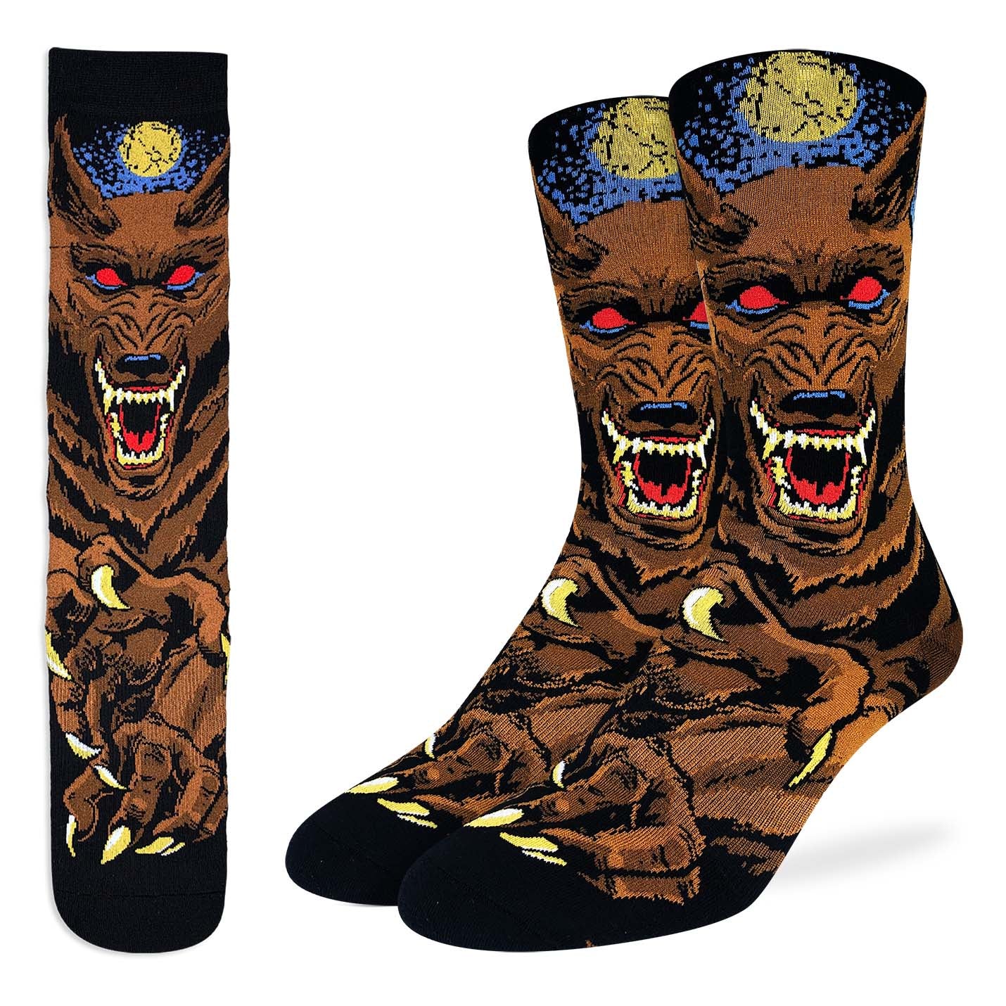 Evil Werewolf Socks (Size 8-13)
