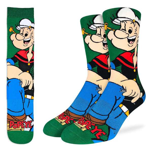 Popeye Kneeling Socks (Size 8-13)