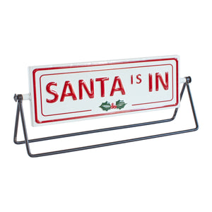 Santa Flip Sign