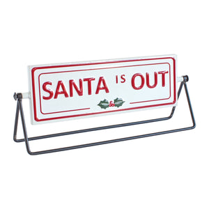 Santa Flip Sign