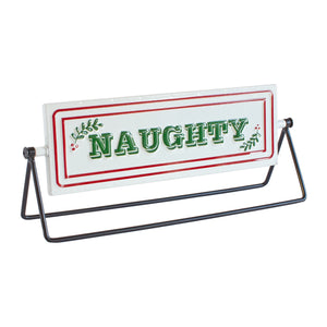 Santa Flip Sign