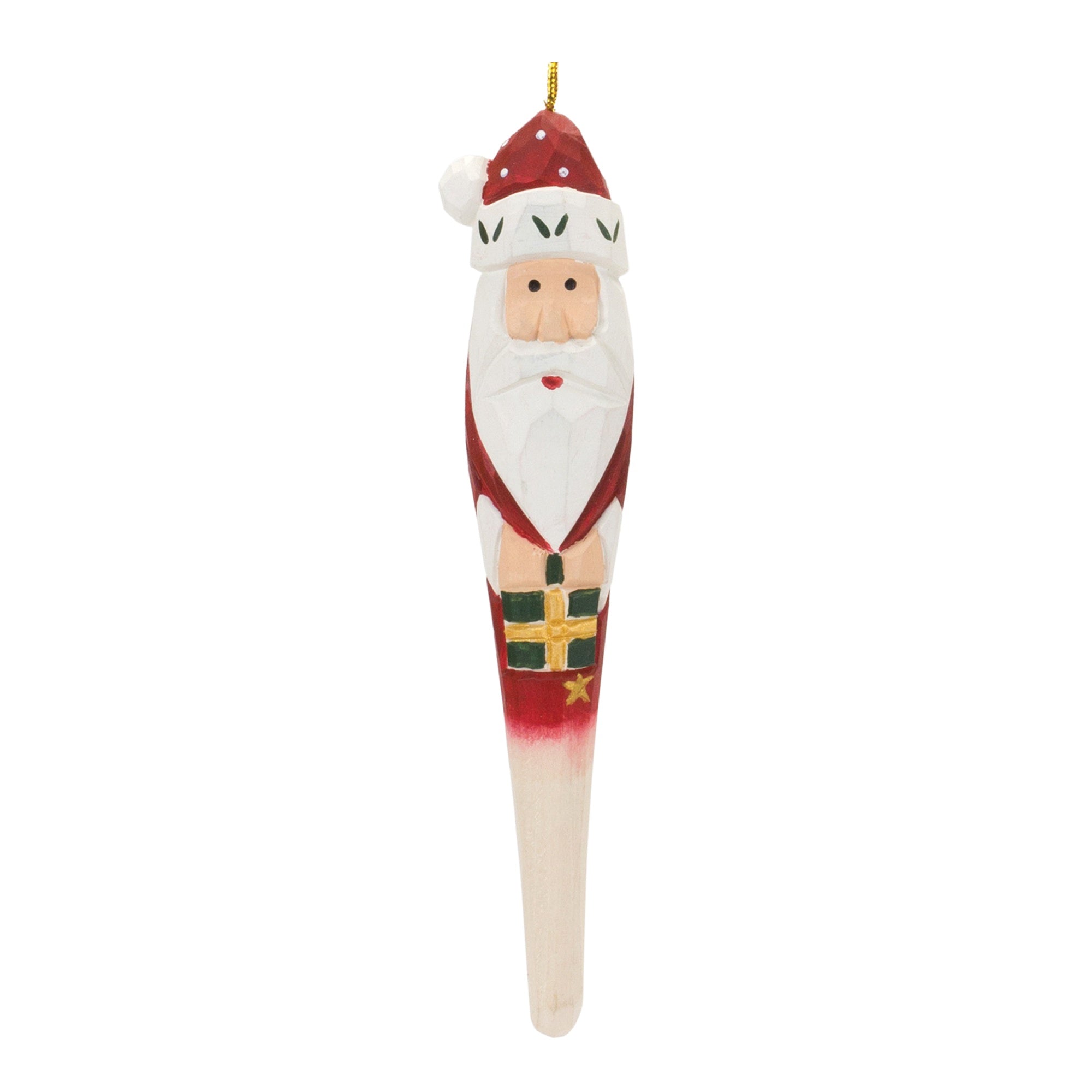 Santa Drop Ornament