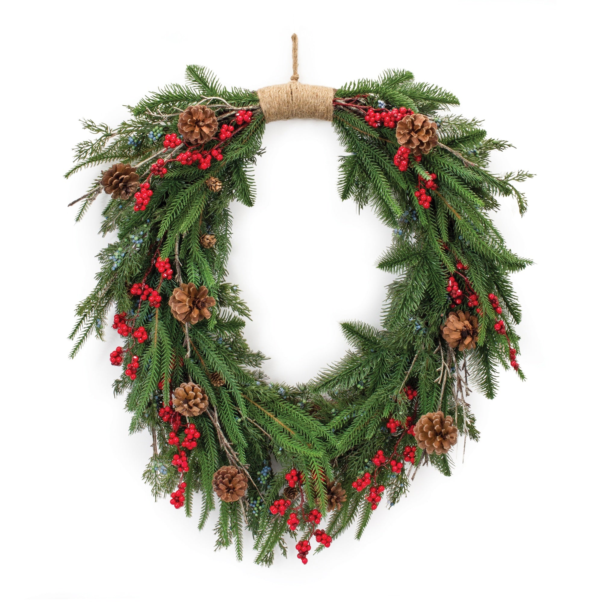 Pine and Berry Wreath