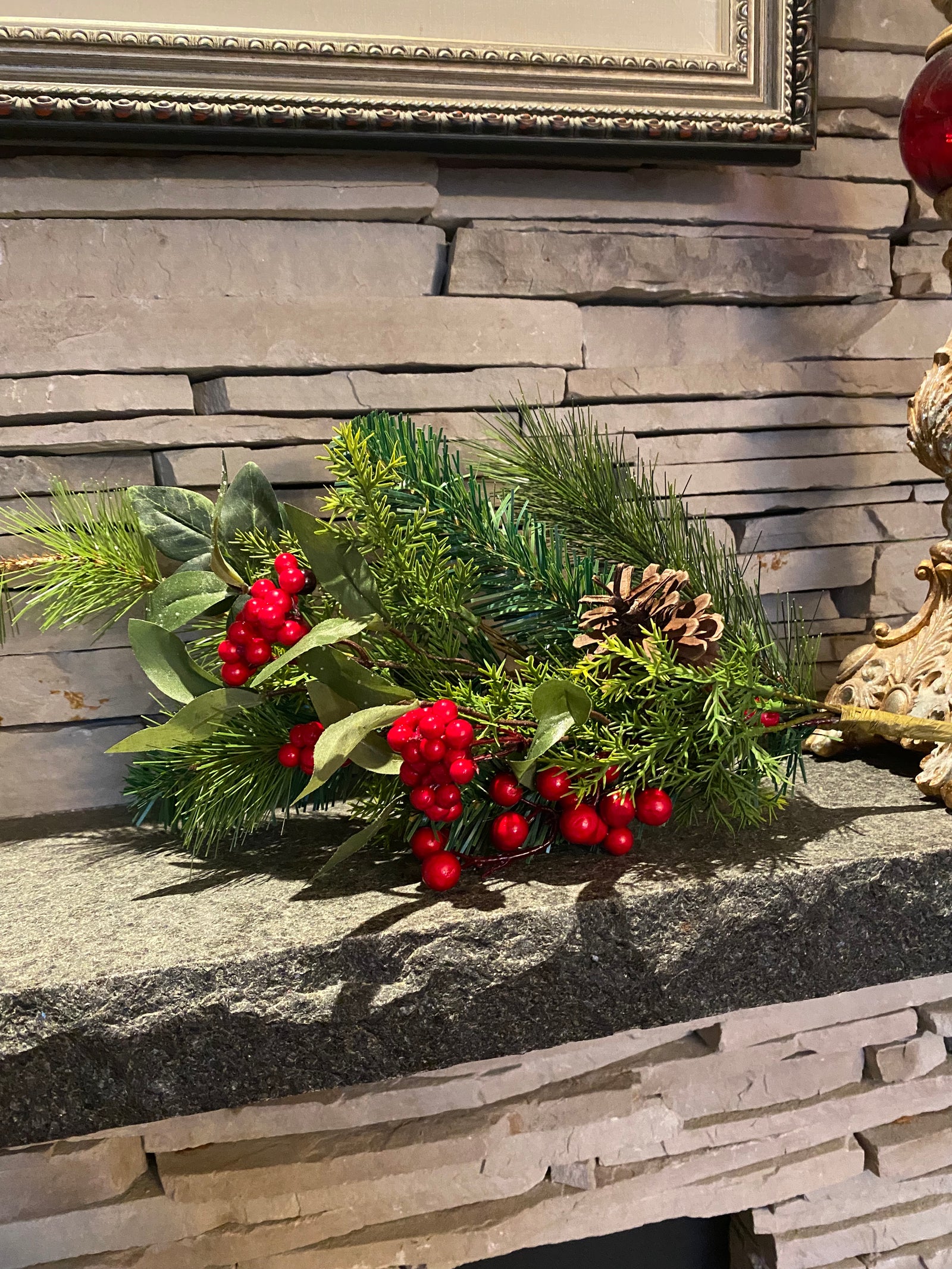 Pine Foliage with Berries