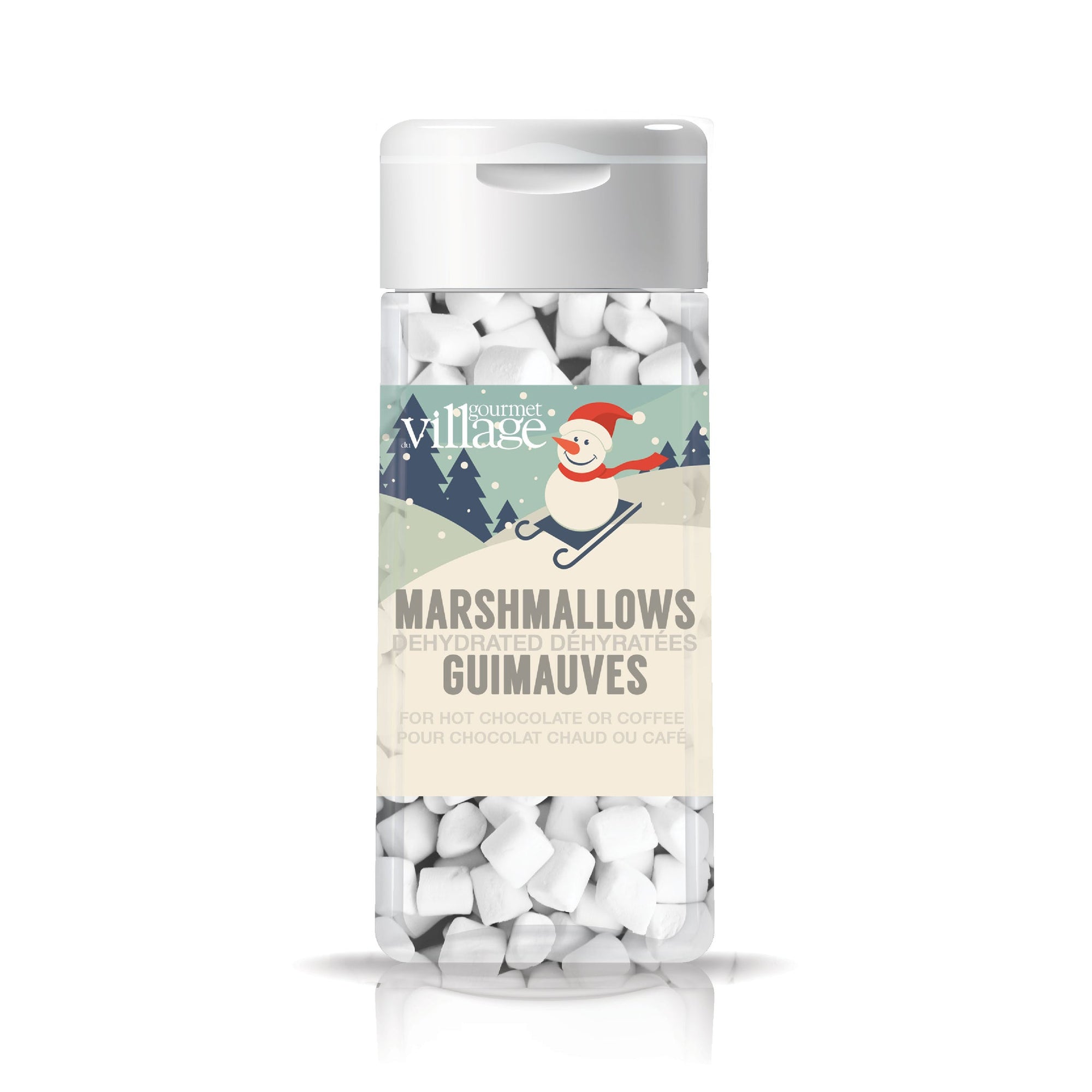 Snowman Marshmallow Hot Chocolate Topping
