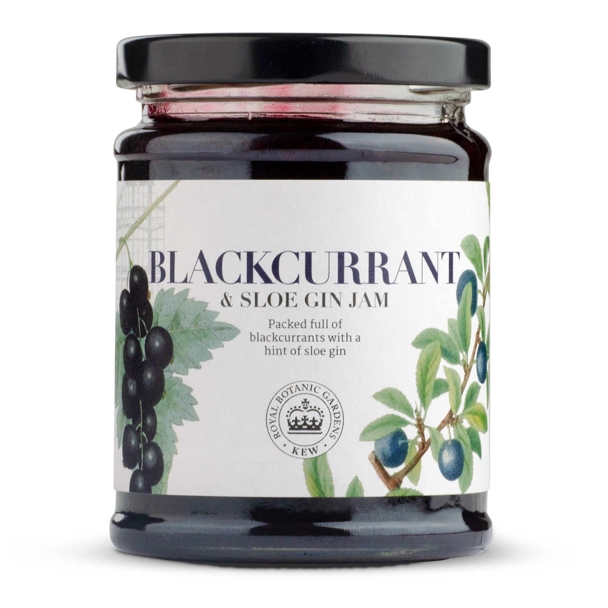 Blackcurrant & Sloe Gin Jam - Cherry Tree Preserves UK