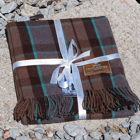 Outlander Highland Tartan Blanket - Mackenzie
