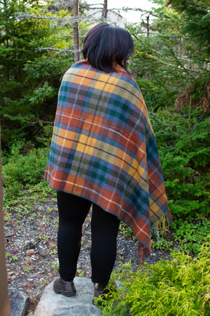 Antique Buchanan - Merino Wool Tartan Blanket