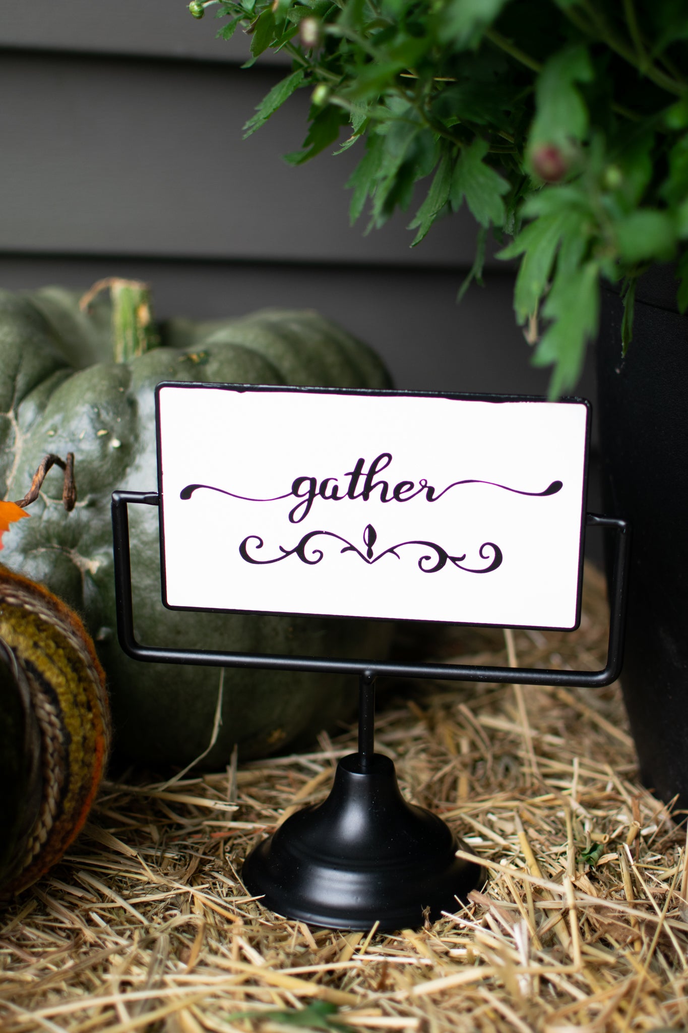 Gather Stand Sign