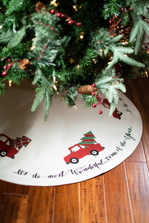 The Most Wonderful Time of Year - Tree Skirt