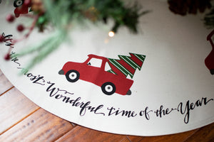 The Most Wonderful Time of Year - Tree Skirt