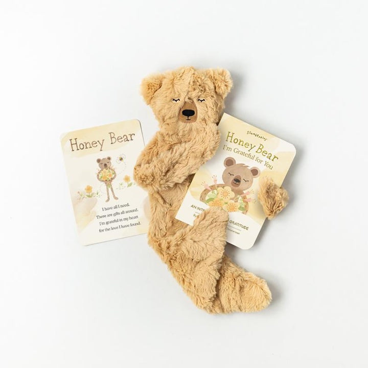 Honey Bear Snuggler Set - Gratefulness - Slumberkins