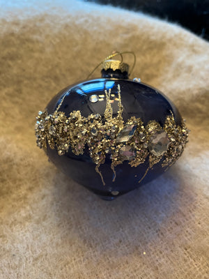 Ocean Blue - Glass Ornament