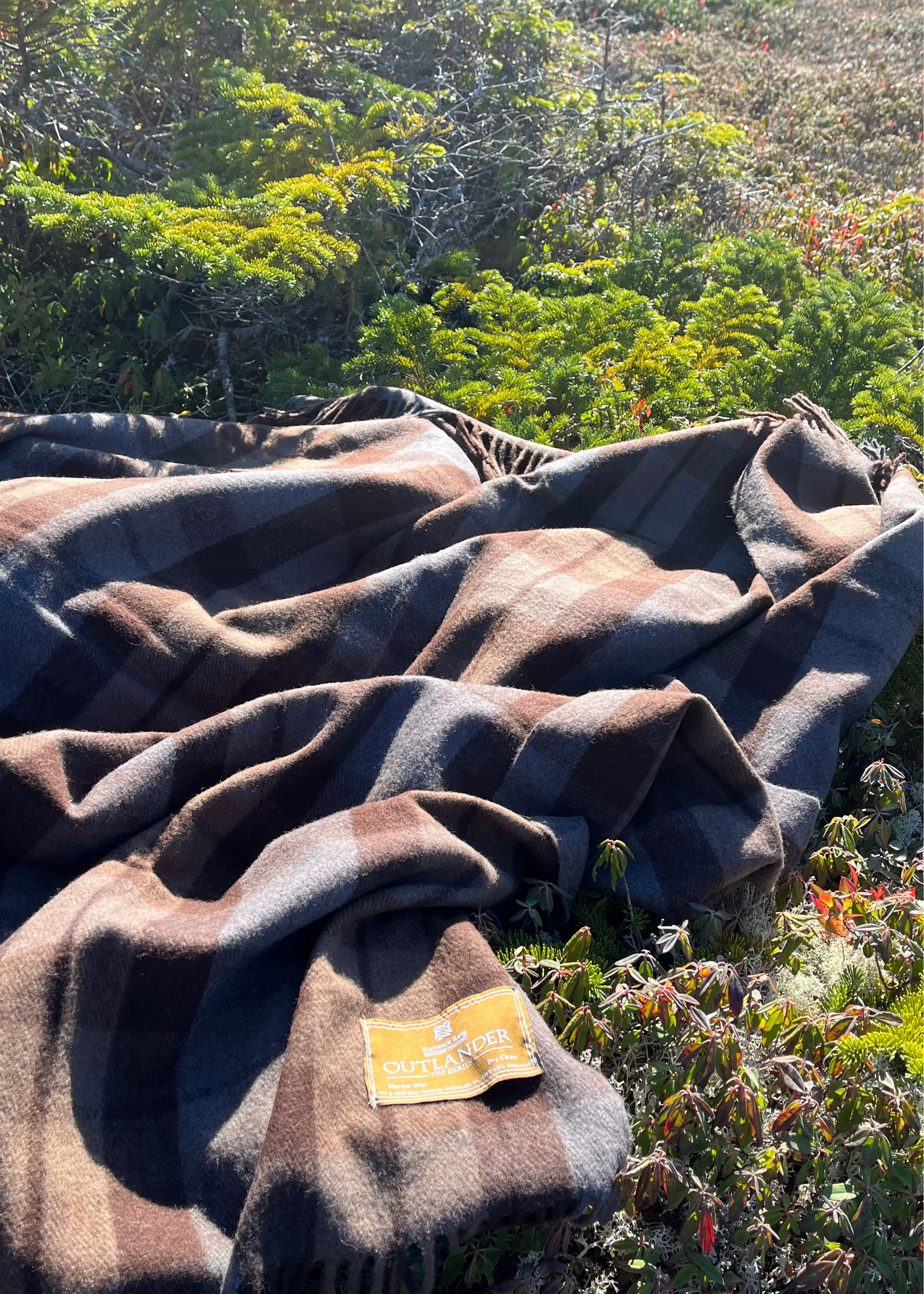Outlander Highland Tartan Blanket