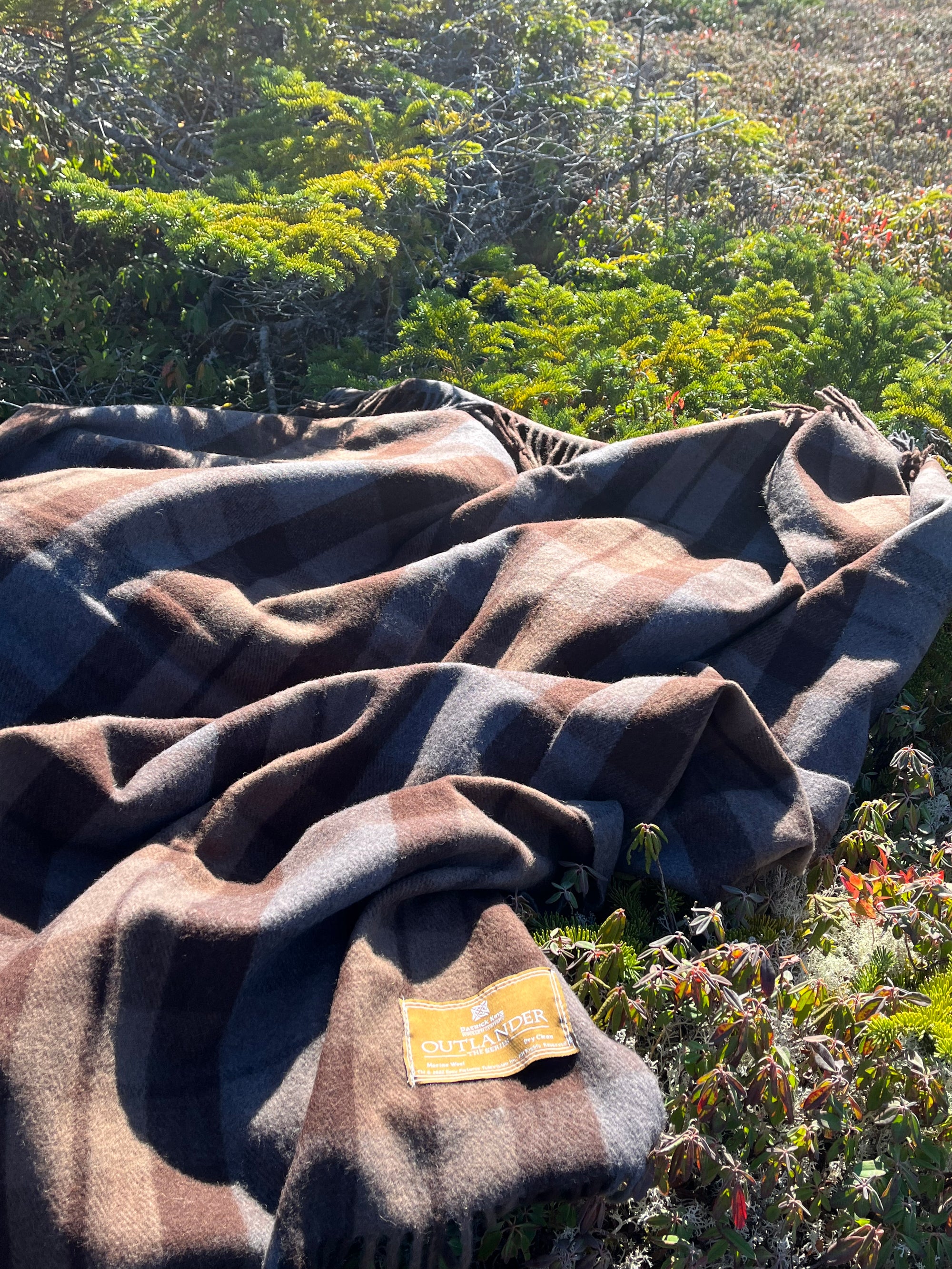 Outlander Highland Tartan Blanket