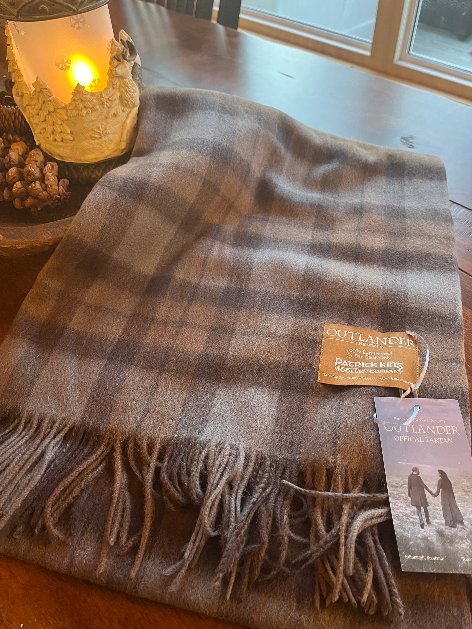 Outlander Tartan Lambswool Cape