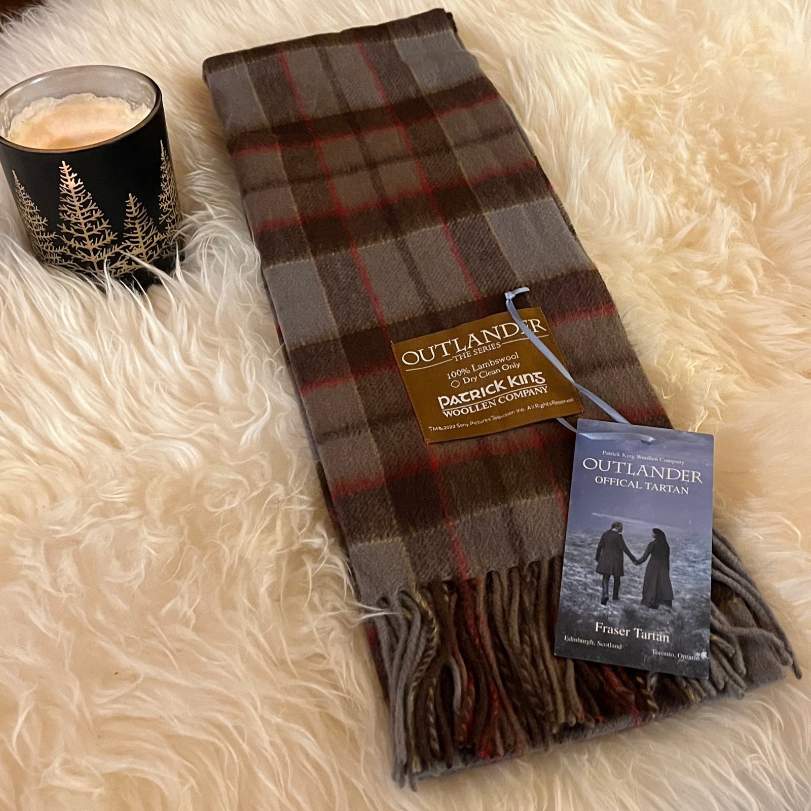 Outlander Lambswool Scarf - Fraser