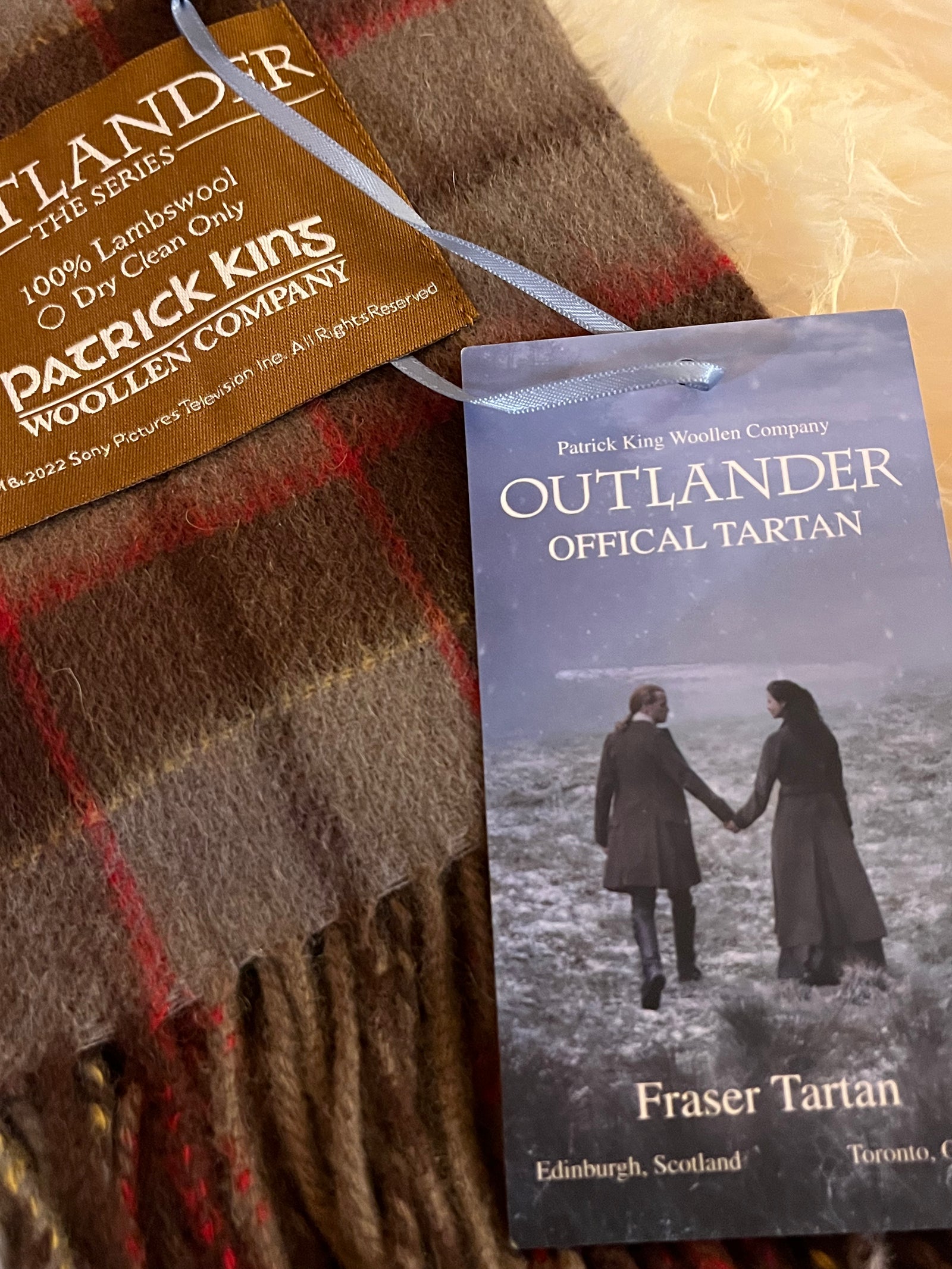 Outlander Lambswool Scarf - Fraser