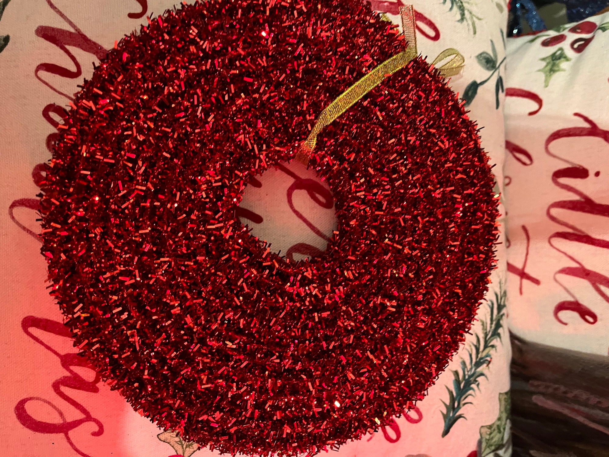 Red Glitter Rope