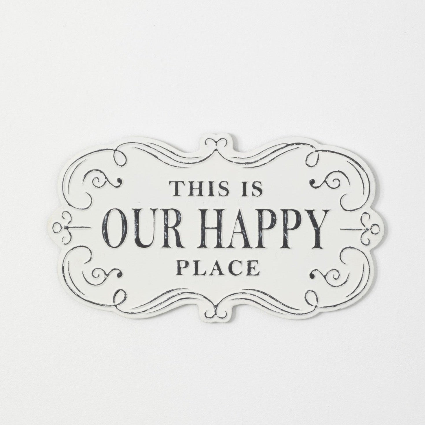 Our Happy Place Wall Art