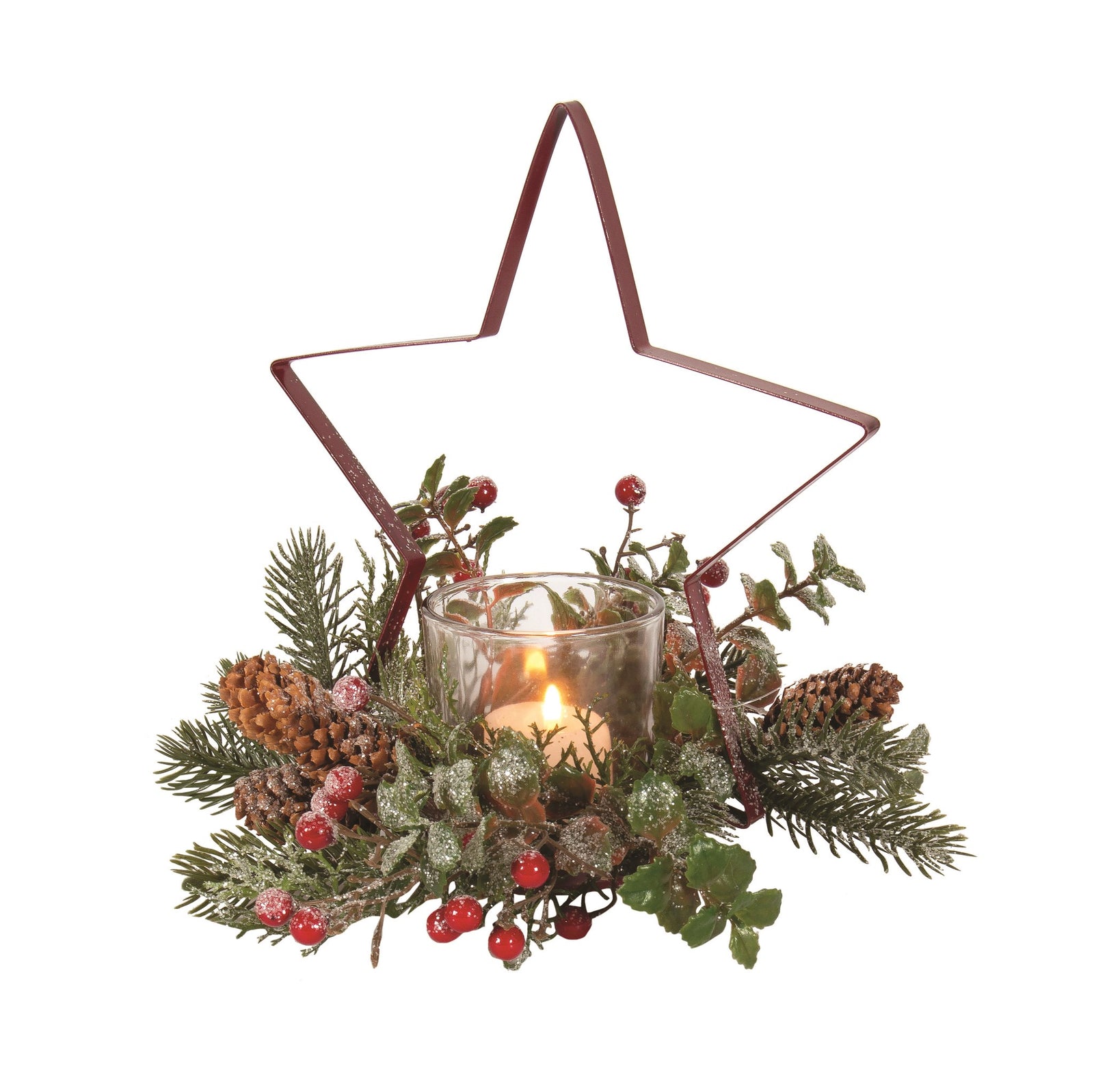 Star Outline Candle Holder