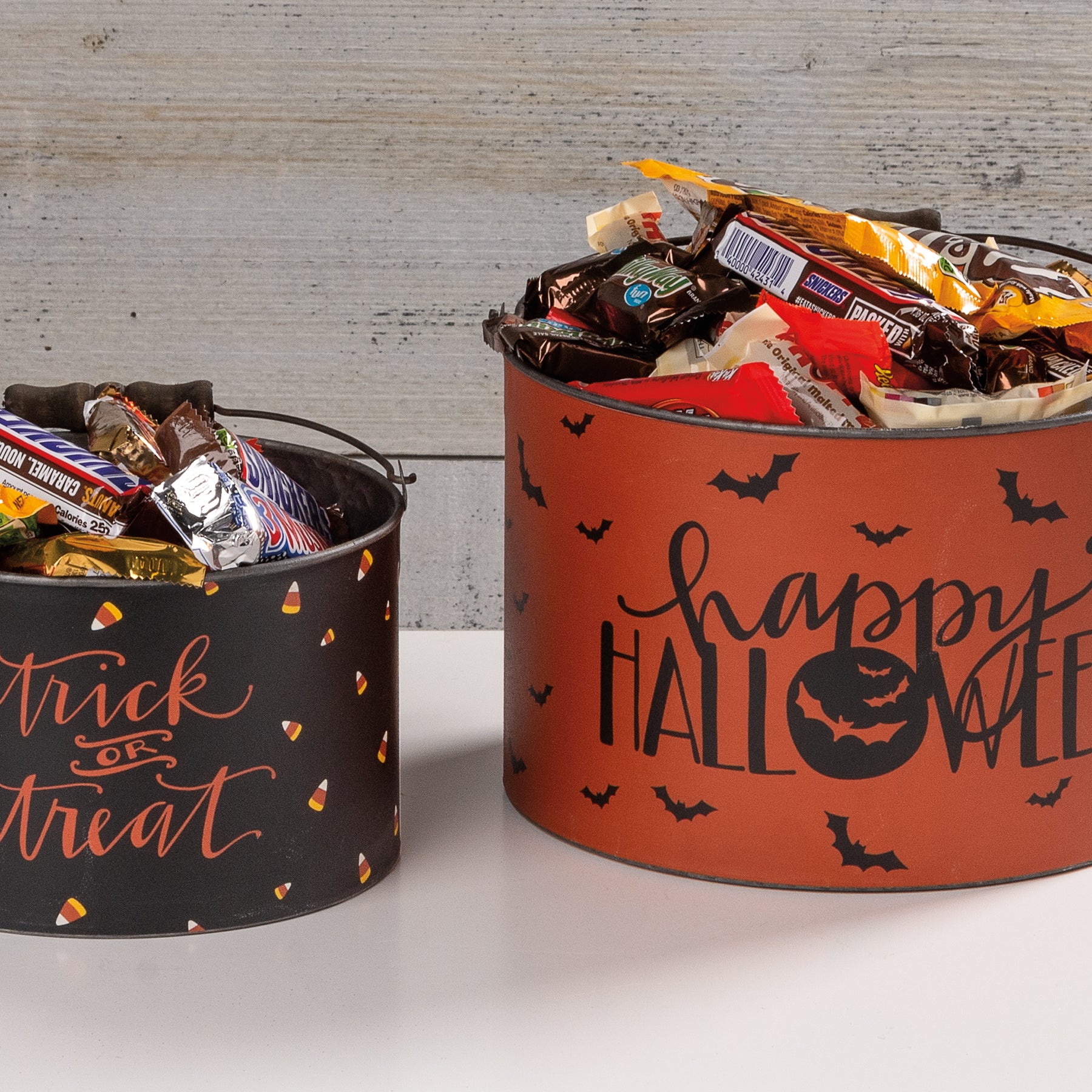 Halloween Treats Buckets