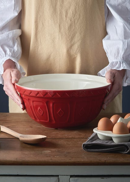 Mason Cash Mixing Bowls - Vintage Red