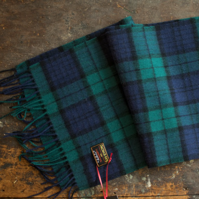 Lambswool Scarf - Black Watch