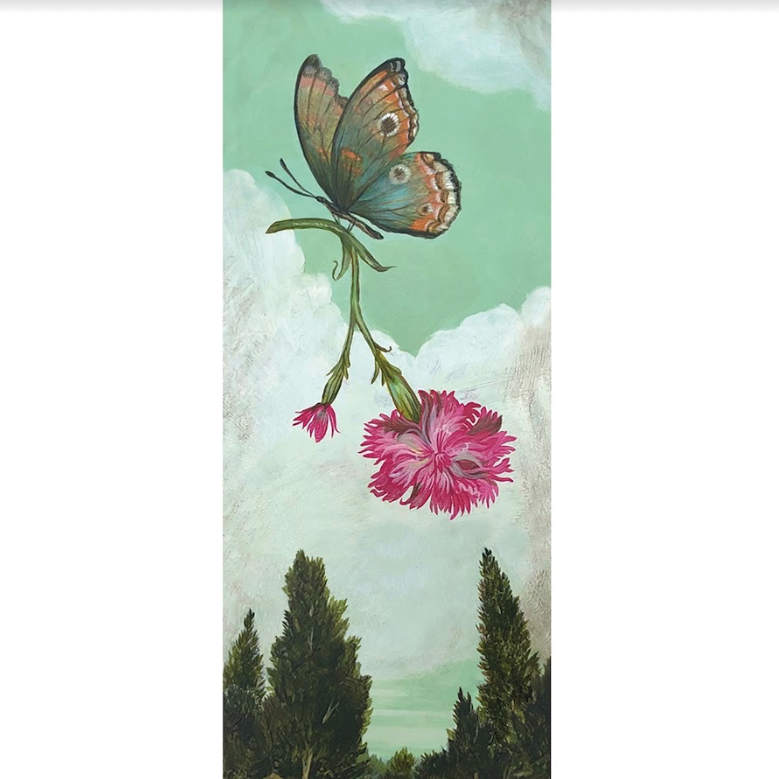 Butterfly Garden Greeting Card