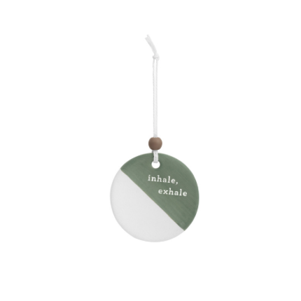 Inhale Exhale Diffuser Ornament