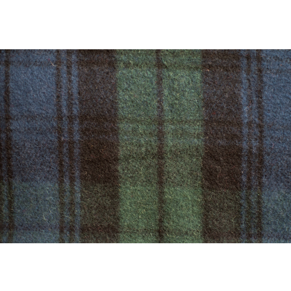 Black Watch Merino Wool Tartan Blanket Hillhead House
