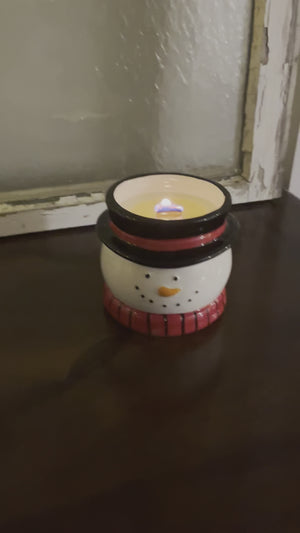 Frosty the Snowman Candle