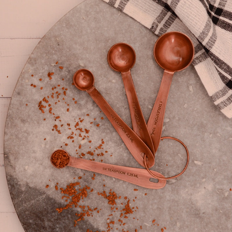 Marigold Copper Measuring Spoons
