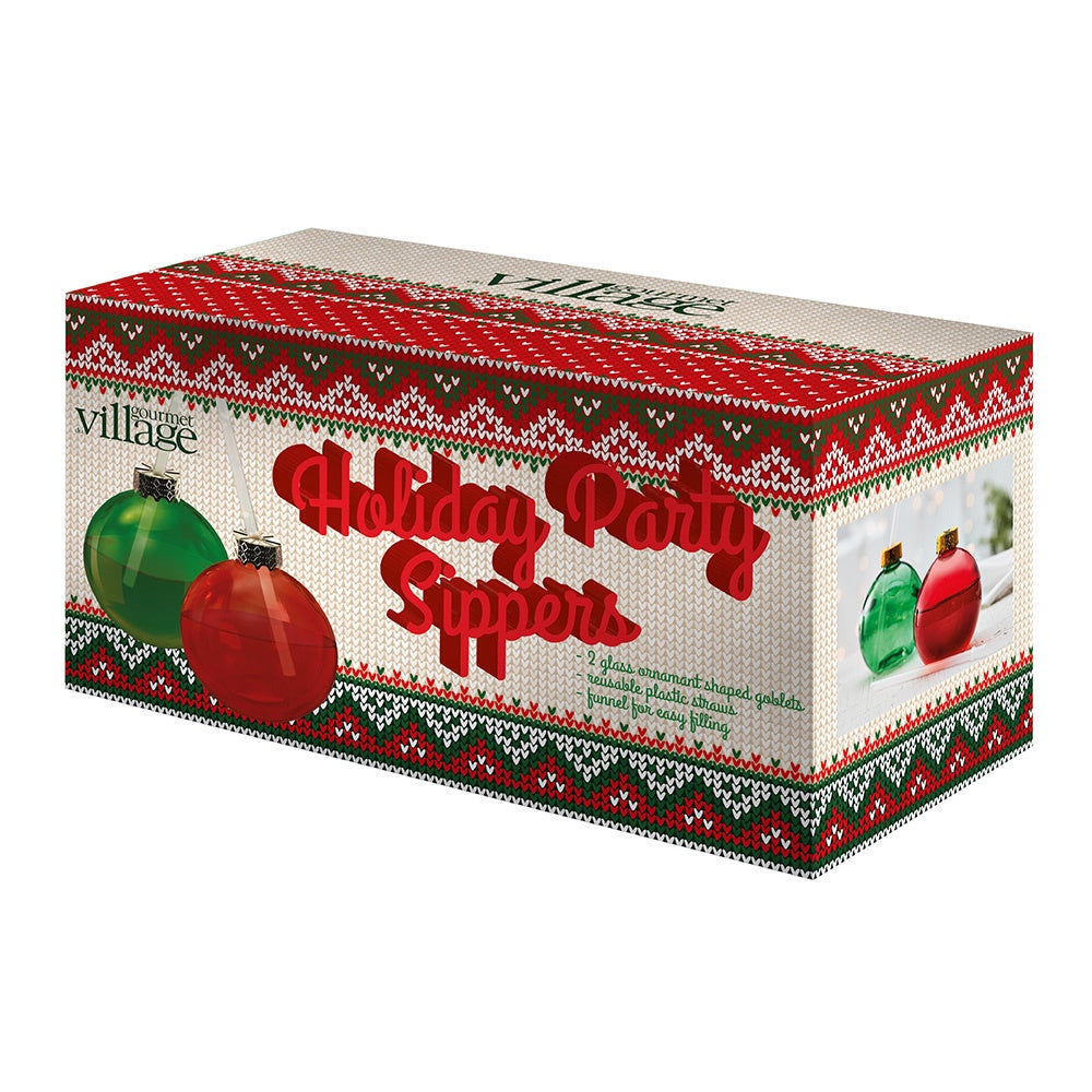 Holiday Party Sipper Gift Set