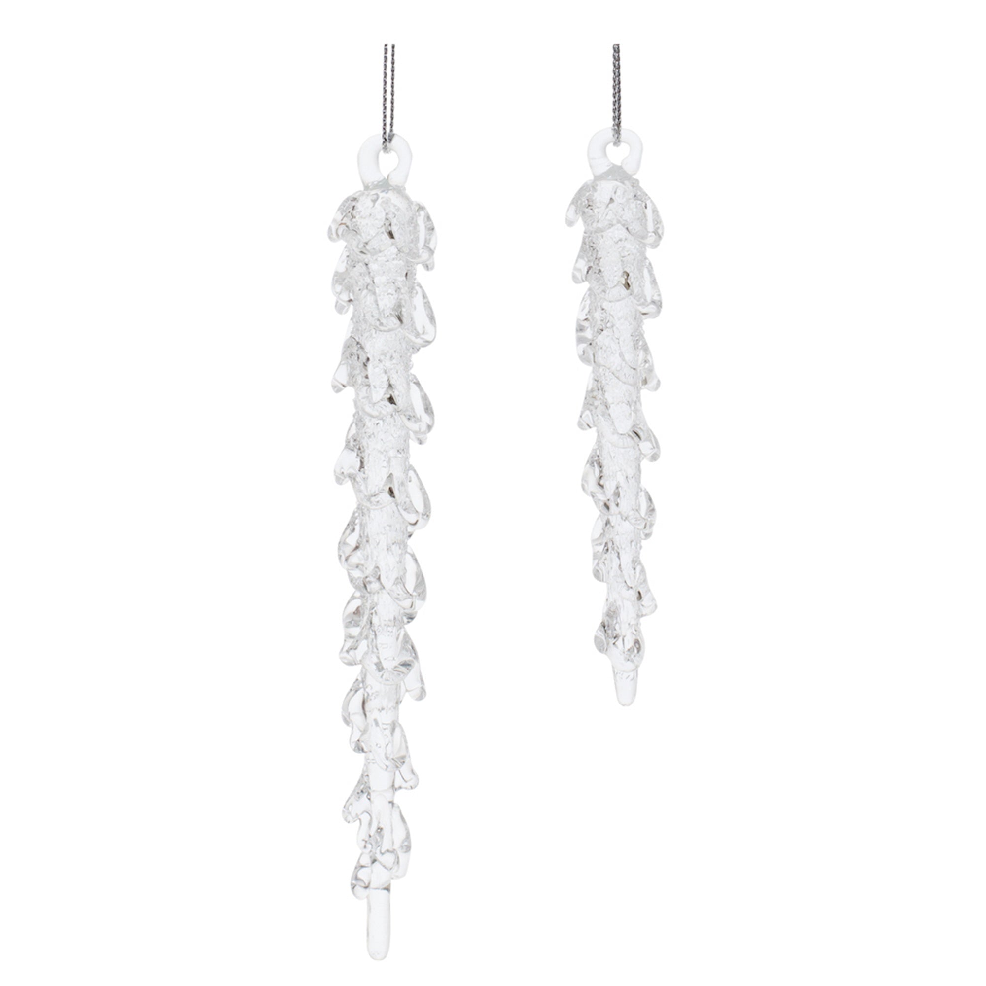 Dripping Icicle Ornaments