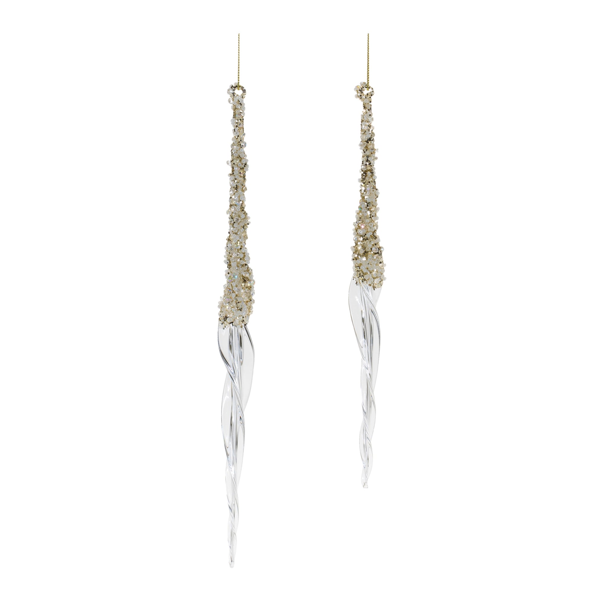 Beaded Icicle Ornament