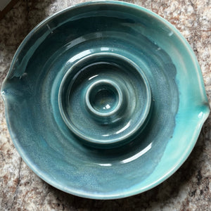 Aqua Pottery Soap Dish