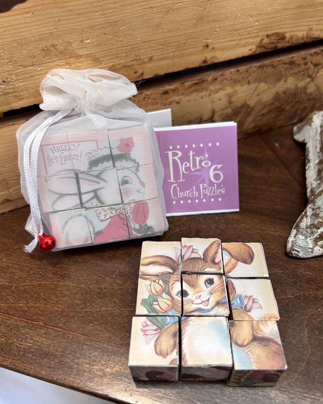 Retro Easter Church Puzzle