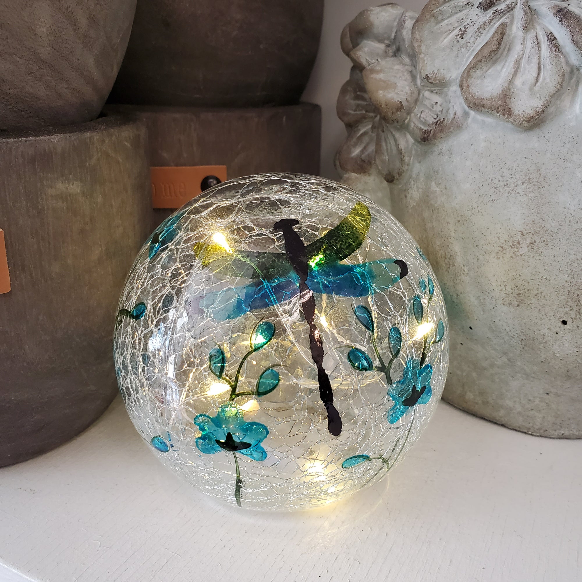 Glass Orb - Dragonfly