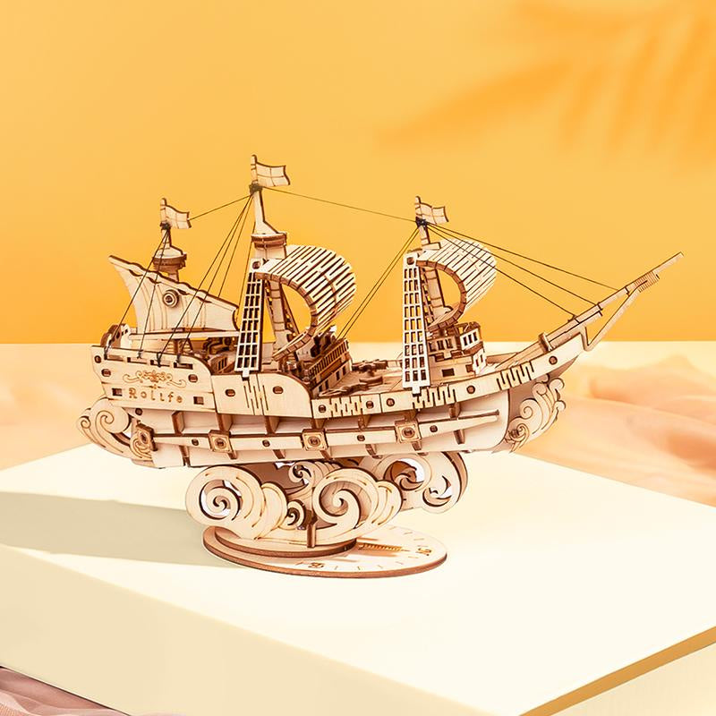 Sailing Ship Wooden Puzzle